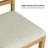 Amoz 5-Piece Wood Pedestal Dining Set