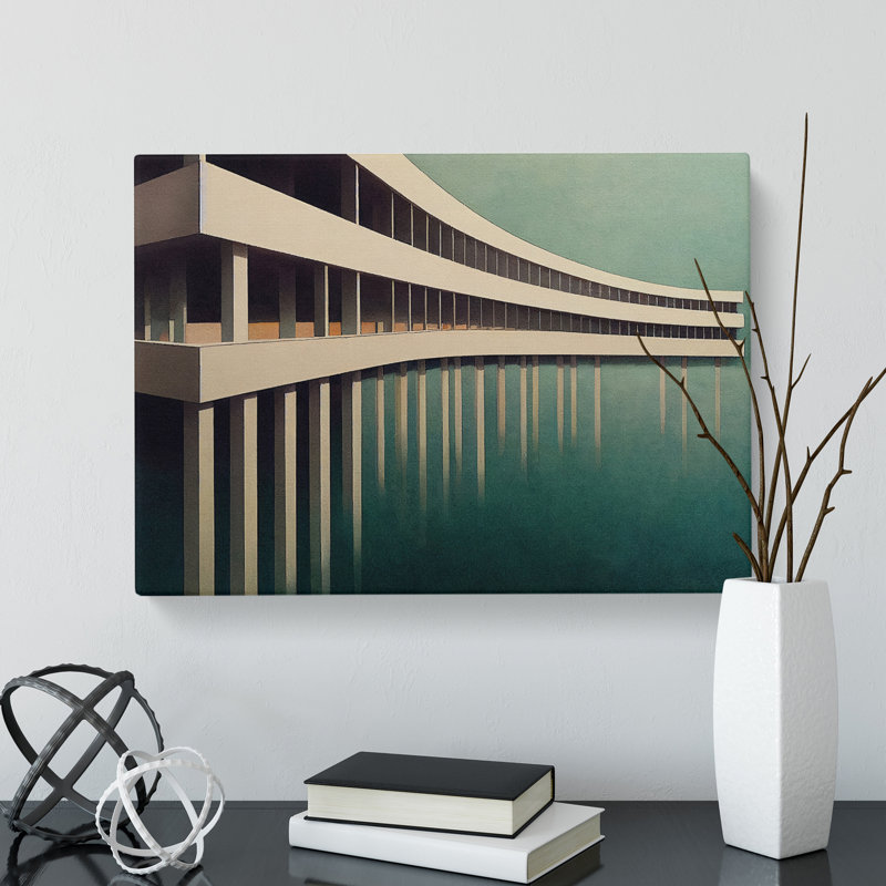 Building Architecture Vol.5 - Wrapped Canvas Print, 35cm H x 50cm W x 3cm D