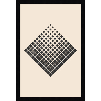 Minimal Halftone Shapes No. 3 Print