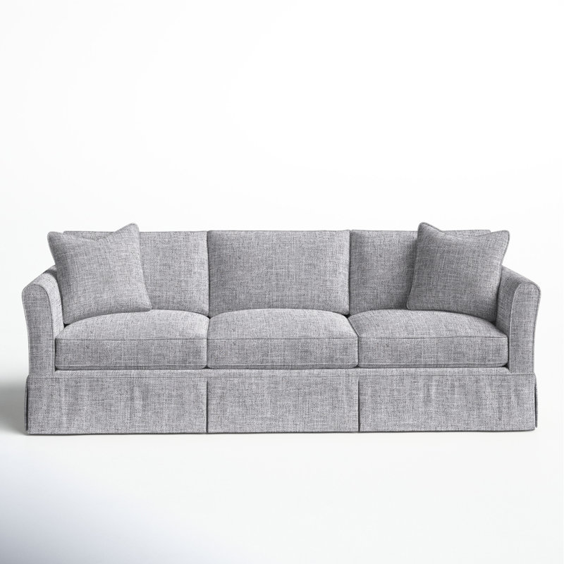 Shelby Upholstered 82'' Sofa, Zuma Pumice Textured Linen