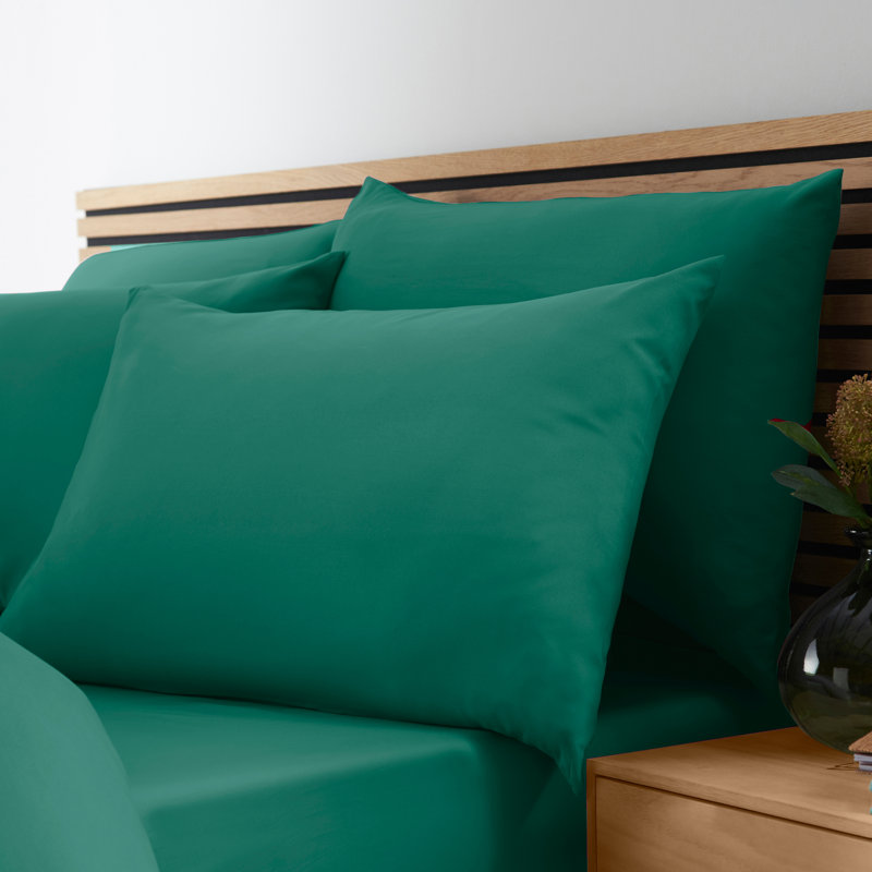 So Soft Easy Iron Duvet Cover Set, Teal Green, King
