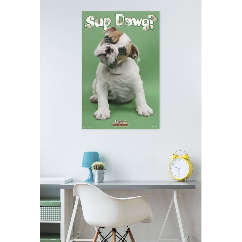 Impression sur papier chiot-sup dawg