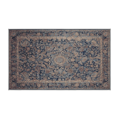 Tapis gris lavable à la machine