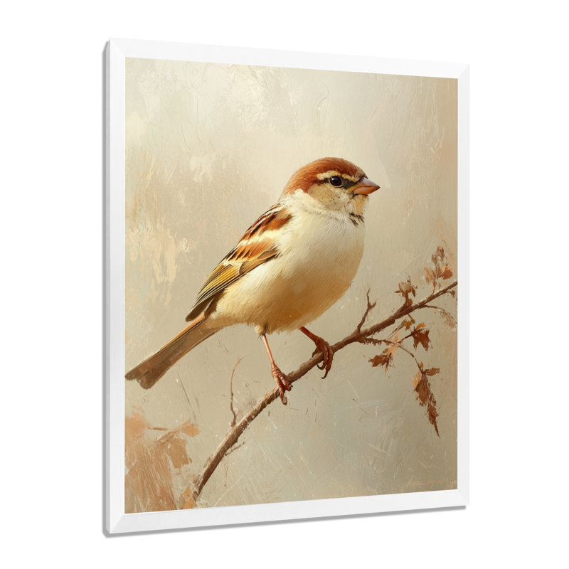 Krupa - Animals Wall Art Prints, H 20 po x l 12 po, Reproduction encadrée d'une seule photo, Blanc
