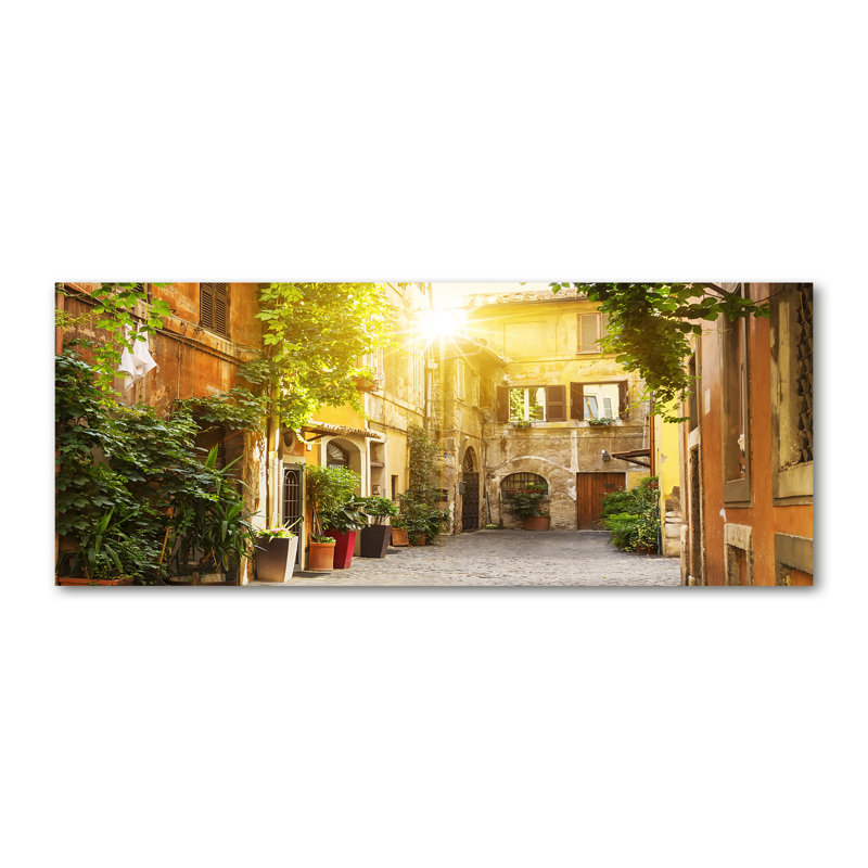 Italian Streets - Wrapped Canvas Print