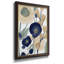 «Blue Poppy Cascade II», peinture sur toile encadrée-1315245864