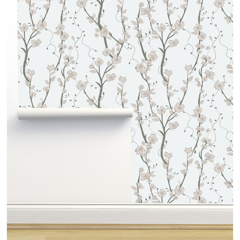 Rouleau de papier peint texturé L 2,16 pi x l 5 po Monor Designs, Brun clair