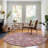 Premium Machine Washable Prisco Blush Rug-2115702098
