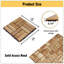 30 tuiles de terrasse emboîtables, motif à carreaux, 12 /-114649928