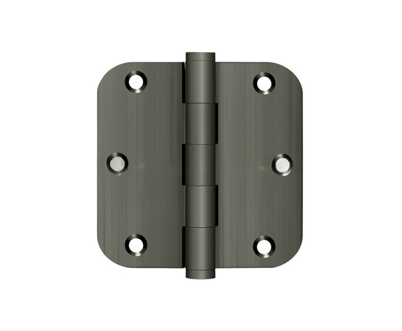 Charnières Deltana DSB35R526 3-1 / 2 "x 3-1 / 2" x 5/8 "en chrome poli Deltana, Chrome poli
