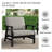 Keegan Solid Wood Outdoor Three Pieces Chair Conversation Seating Group With Cushions And Side Table-246522572-246522573