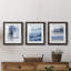 «Soft Solace Indigo», ensemble de 3 cadres photo-454968003-454968011