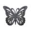  Collection de décorations murales papillon 3D à double couche - noir WD-022 -1321326982
