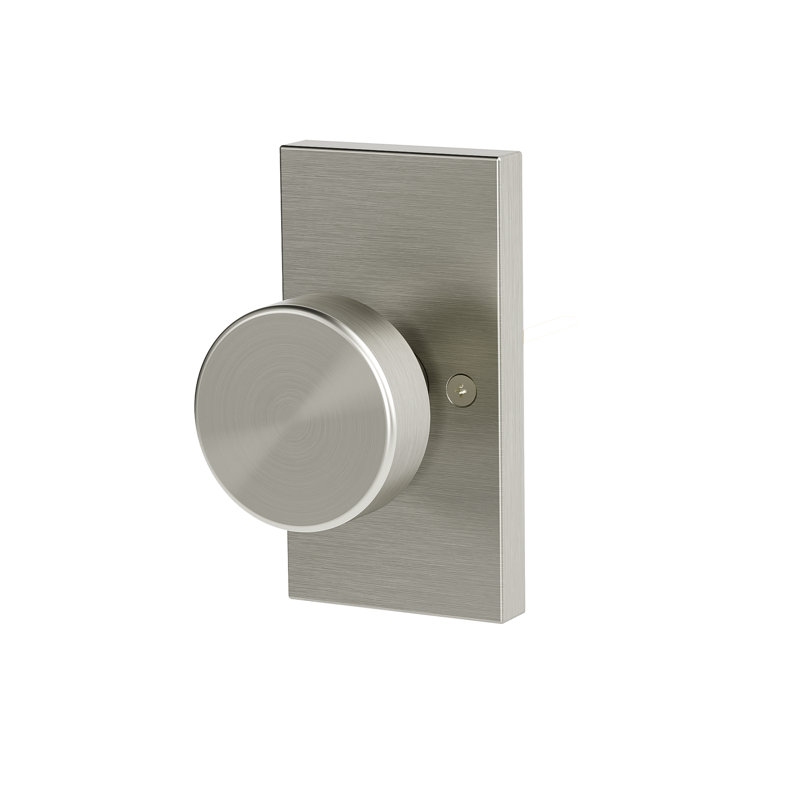 Boutons de porte doubles Modern Grace Series, Nickel satiné