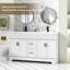 Base de meuble-lavabo double 60 po seulement, comptoir de lavabo non inclus-108737168
