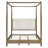 Canopy Bed Queen Brown See Below