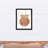Water Jug Floating Framed Canvas-89082066
