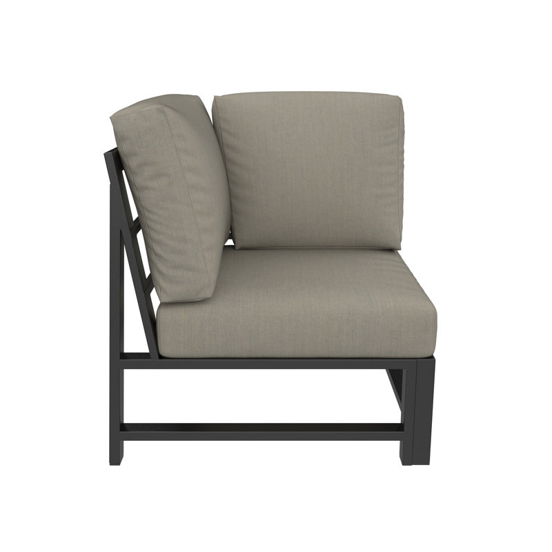 Fauteuil d'angle Oltjana, Palette colombe