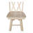 Depali Swivel Solid Wood Counter Stool
