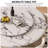 Retro Modern Microlite Round Dining Table Set-124368278-124368279