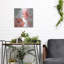 «Tropical Blush III» par Lisa Audit, art mural en métal, 12 po x 12 po