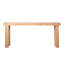 Console rustique en bois naturel - Table d'entrée de 77 po au design campagnard moderne - Canapé long et étroit pour le salon, le couloir ou derrière le canapé - Finition bois clair
