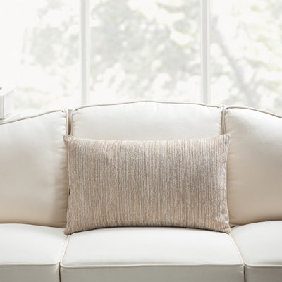 Housse de coussin rectangulaire en polyester Nuriyah