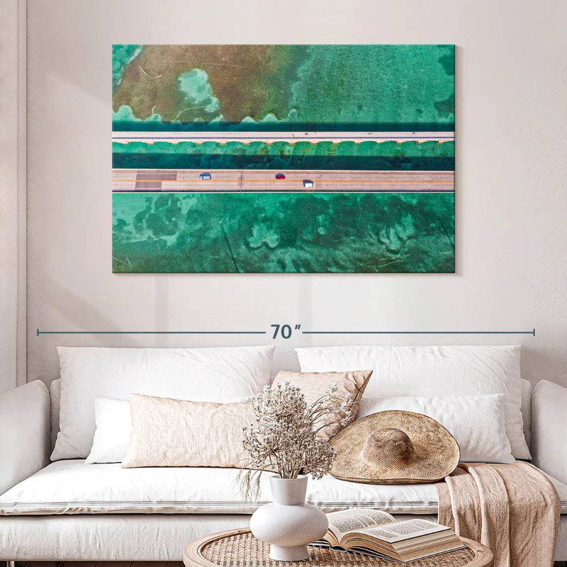 Mehar Florida Keys Overseas Highway, H 32 po x l 48 po