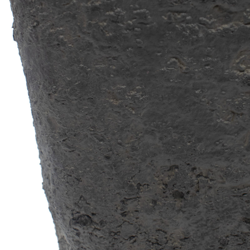 Waqaar Pot Planter, Slate, 23.75" H x 16" W x 16" D