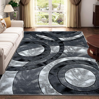 2-5 Rectangle Geometric Area Rug