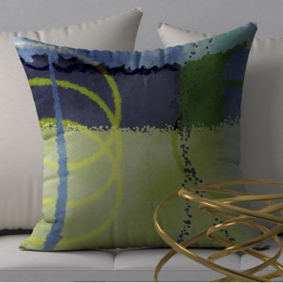 Swell Treat Square Pillow Cover & Insert