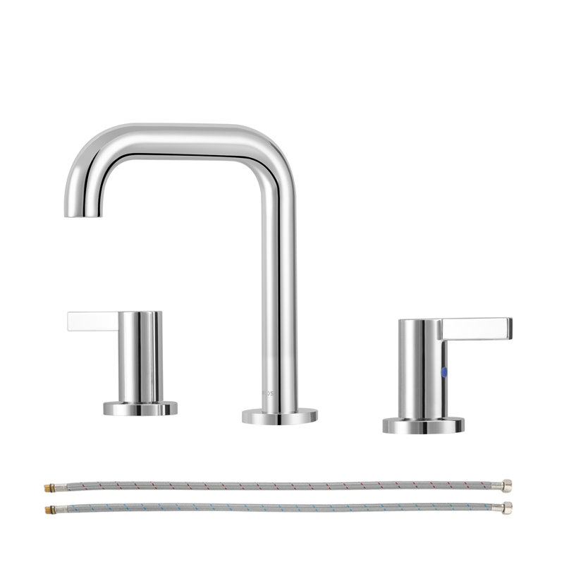 Electra Polished Chrome Widespread 2-Handle Bathroom Faucet