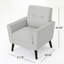 Chaise rembourrée, fauteuil d'appoint simple