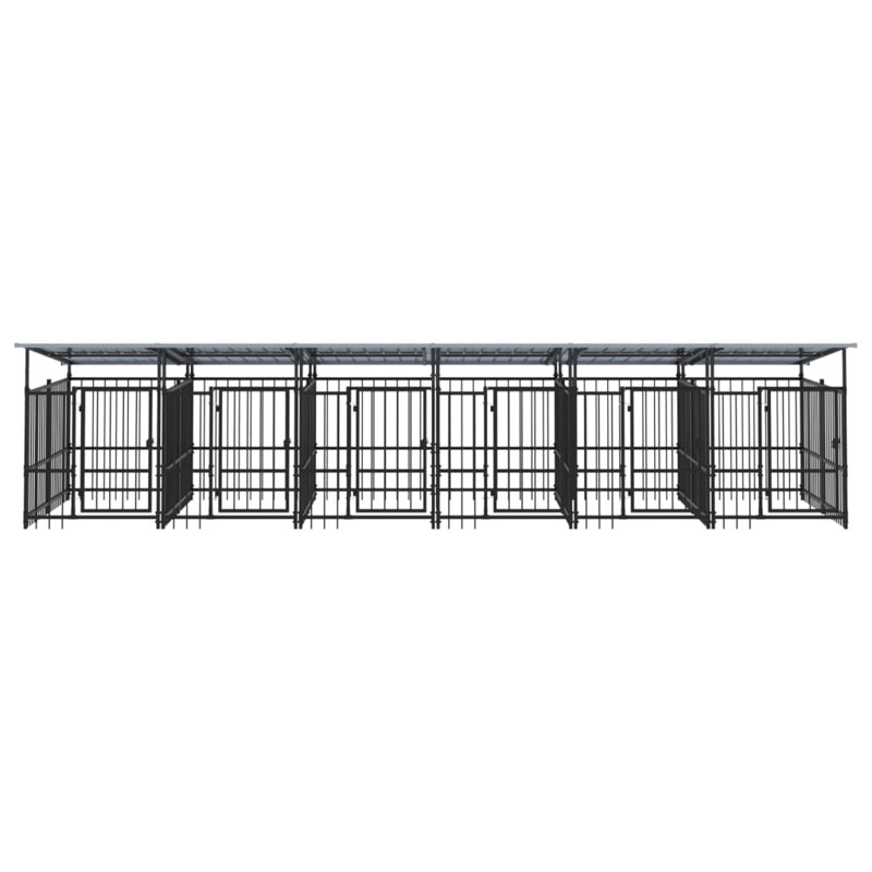 128cm Cancun Dog Pen, 128cm H x 588cm W x 198cm D