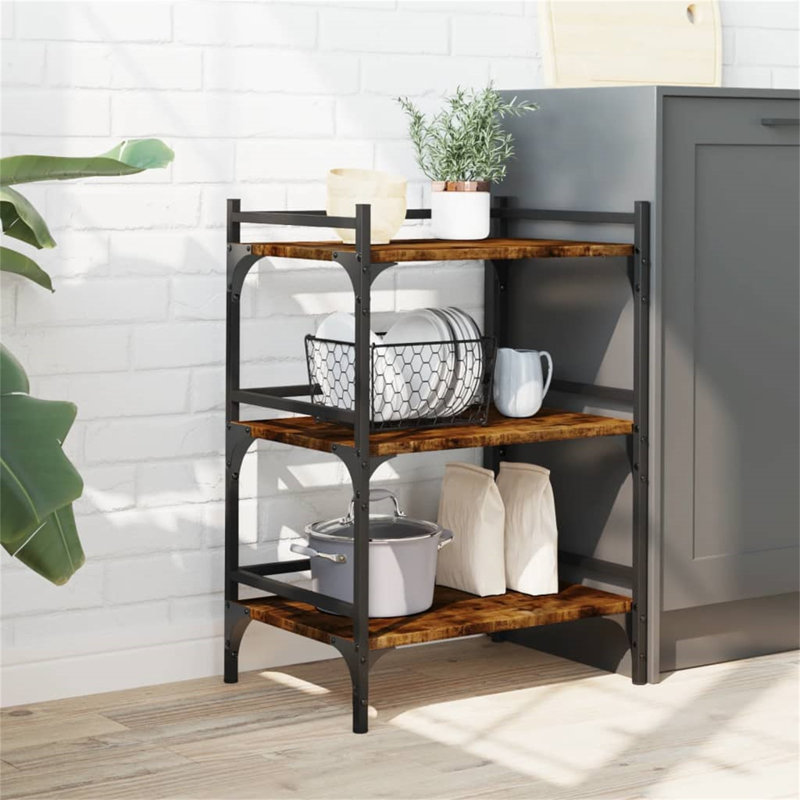 Kitchen Serving Cart, Rustin Brown