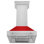 Hotte murale en acier inoxydable satiné avec poignée en acier inoxydable ZLINE ZLINE