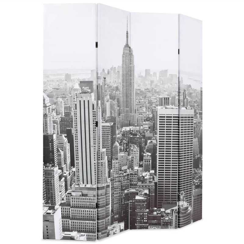 Paravent pliable 63,0X66,9 "New York par jour