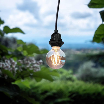 1 - Light Black Single Pendant