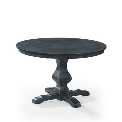 Table à manger ronde (2 boîtes)