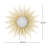 Wallner Metal Sunburst Wall Mirror