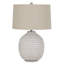 Lampe de table beige 26,5 po Florenza