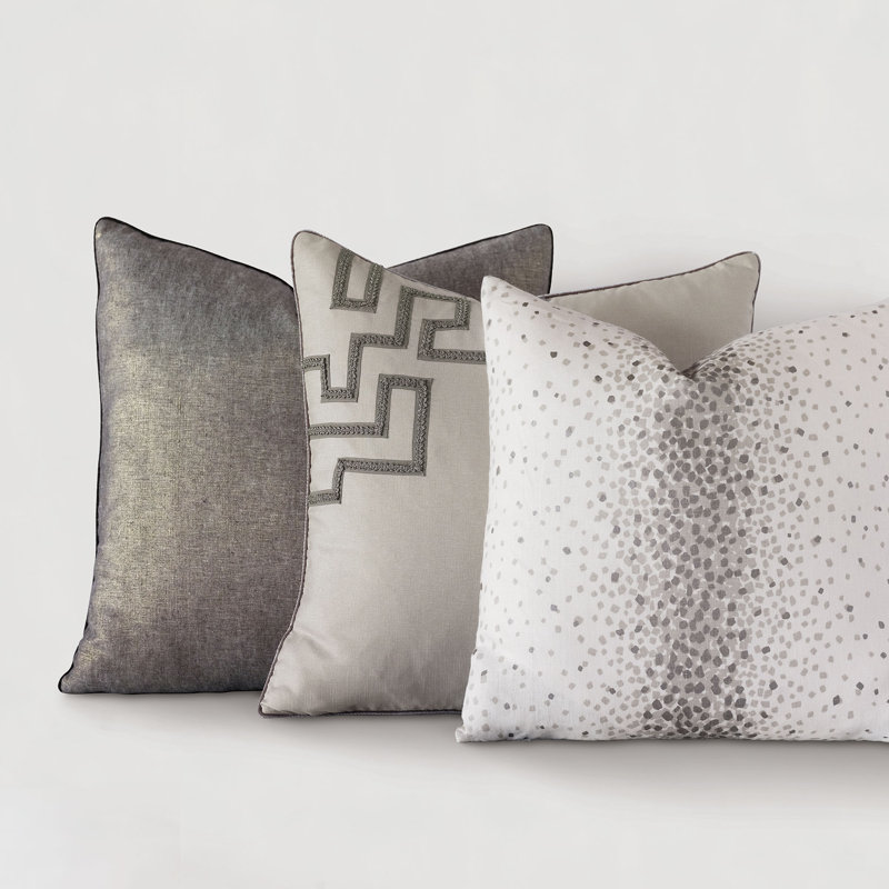 Thom Filicia Square Pillow Cover & Insert, Faux Down