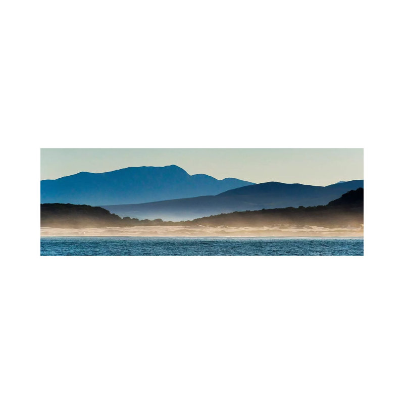 Ocean In Van Dyks Bay At Sunrise. Western Cape Province, South Africa. by Keren Su - Wrapped Canvas Panoramic Print