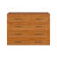 Commode lit escamotable en bois Sedona avec tiroir de rangement et charge intégrée-1492565809-1492565810