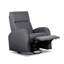 Fauteuil inclinable et pivotant à poignée manuelle-26234462