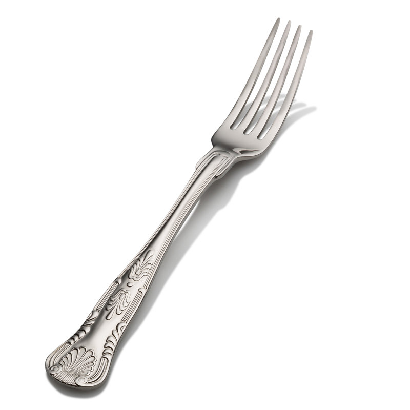 Kings Stainless Steel Dinner Fork, Euro
