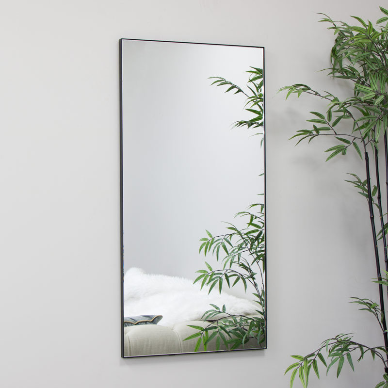 Catherne Metal Flat Wall Mirror