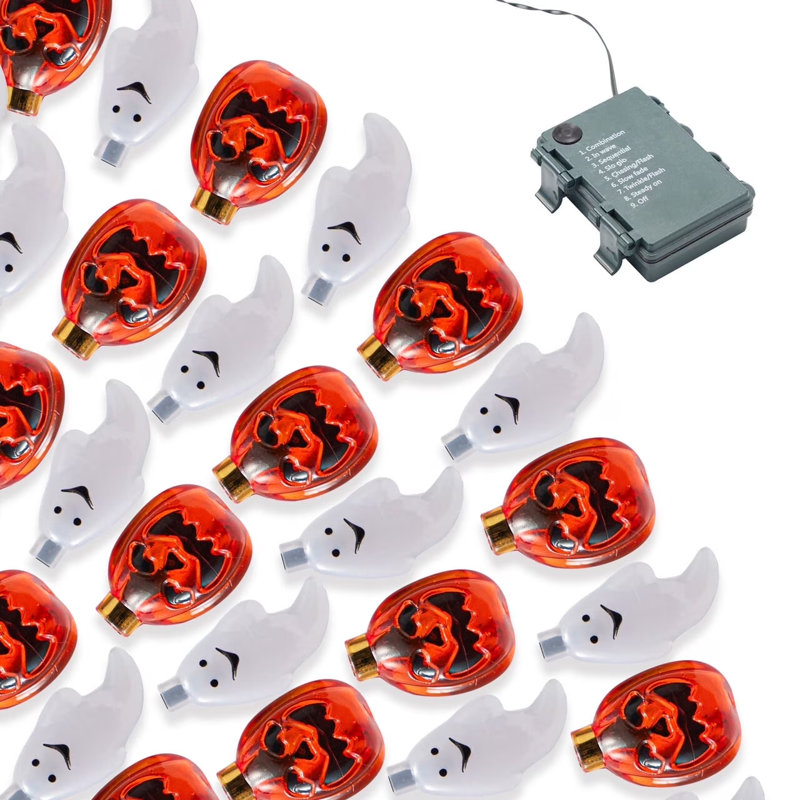 Guirlande de lumières à DEL 19,7 pi 30 avec 8 modes d'éclairage