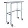 Stainless Steel Open Base Work Table with Wheels