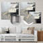 - Impression d'art mural abstrait en métal-99556340
